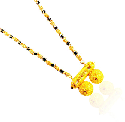 New Gold-Plated Mangalsutra – Elegant & Traditional Indian Jewelry