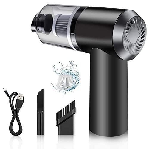 2-in-1 Handheld Vacuum Cleaner & Air Duster – Wireless & Rechargeable for Car & Home