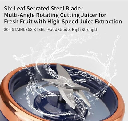 Multifunctional Small Portable Juicer – Rechargeable & Travel-Friendly