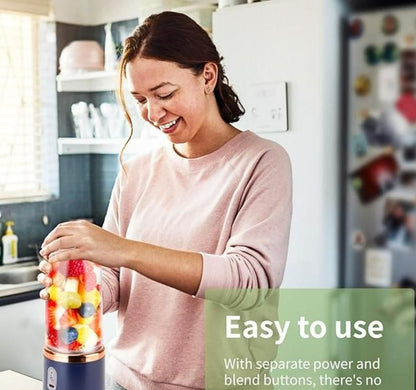 Multifunctional Small Portable Juicer – Rechargeable & Travel-Friendly