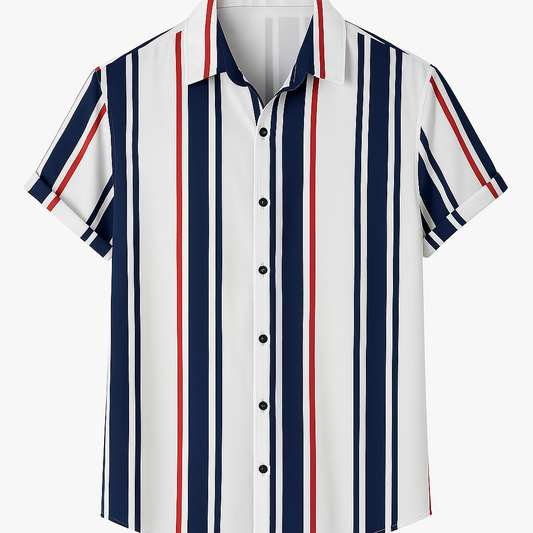 Men Regular, Super Slim Fit Striped Casual Shirt